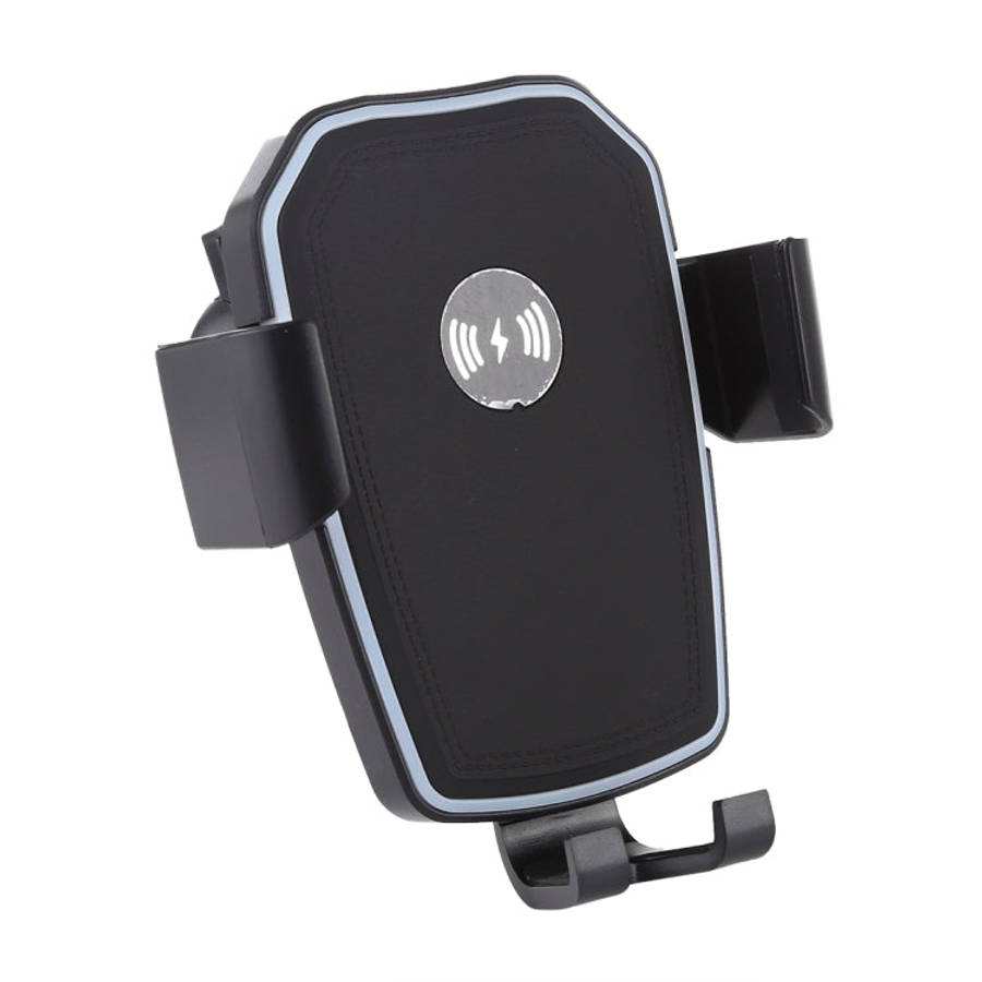 K81 10W QI Universal Rotating Gravity Induction Car Wireless Charging Mobile Phone Holder with Su...