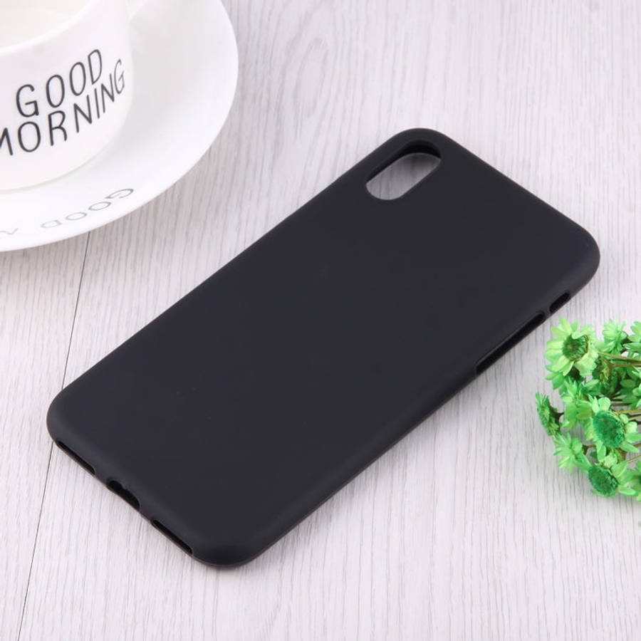 For iPhone XS Max Solid Color Frosted Soft TPU Case, For XS Max