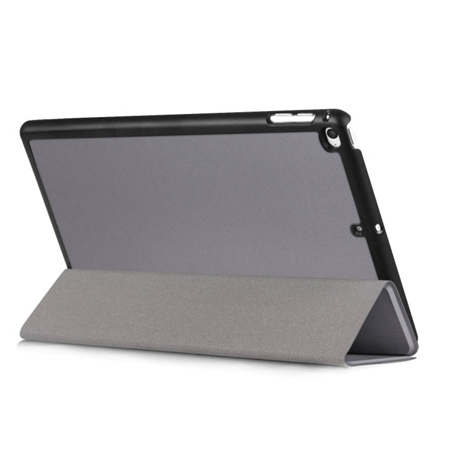 Custer Texture Horizontal Flip Leather Case for  iPad Mini 2019 & Mini 4, with Three-folding Hold...