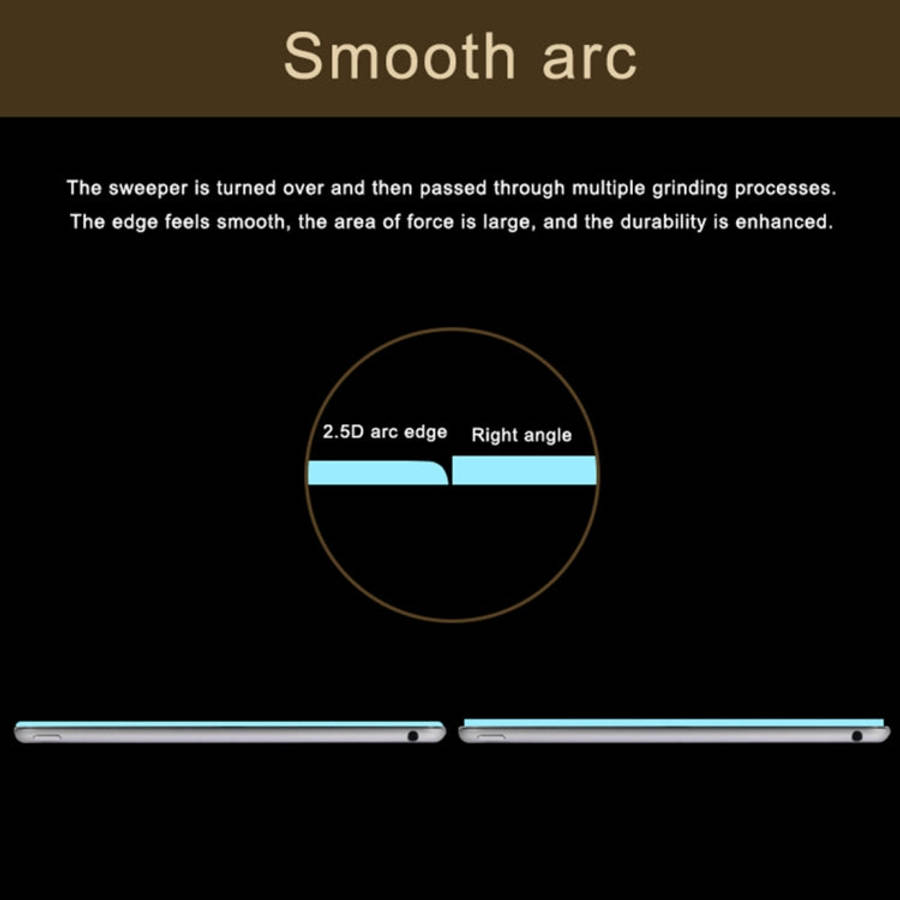 25 PCS 0.26mm 9H Surface Hardness 2.5D Explosion-proof Tempered Glass Film for iPad Pro 11 2018/2...