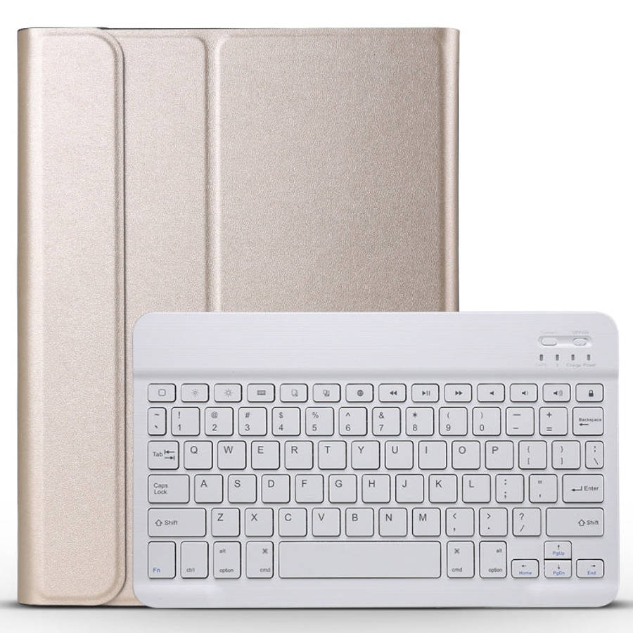 A11 Bluetooth 3.0 Ultra-thin ABS Detachable Bluetooth Keyboard Leather Tablet Case with Holder fo...