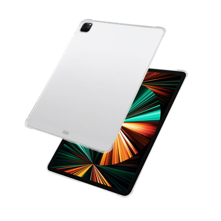 For iPad Pro 12.9 2022 / 2021 Four-corner Airbag Anti-drop Transparent Protective Tablet Case wit...