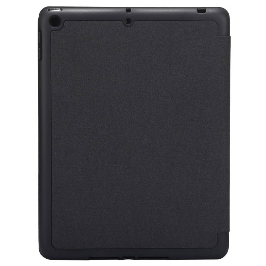 Cloth Texture Pattern Horizontal Flip Leather Case for iPad Pro 10.5 inch ,with Three-folding Hol...