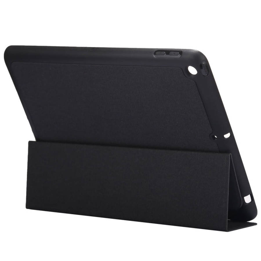 Cloth Texture Pattern Horizontal Flip Leather Case for iPad Pro 10.5 inch ,with Three-folding Hol...