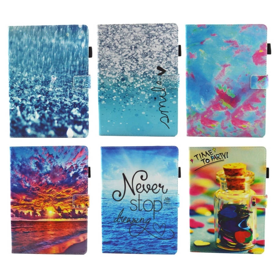For iPad Pro 10.5 inch Raindrop Pattern Horizontal Flip Leather Protective Case with Holder & Car...