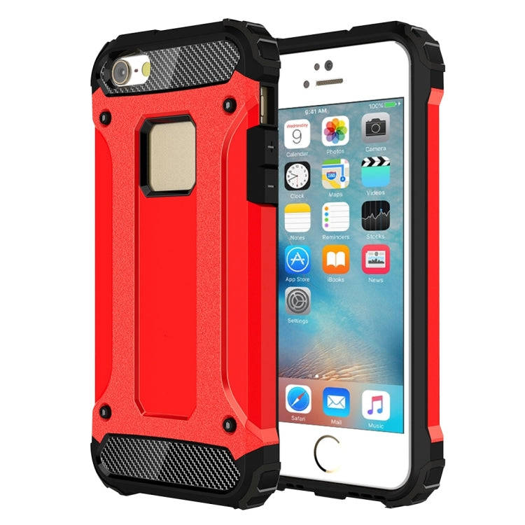 Tough Armor TPU + PC Combination Case for iPhone SE & 5 & 5s