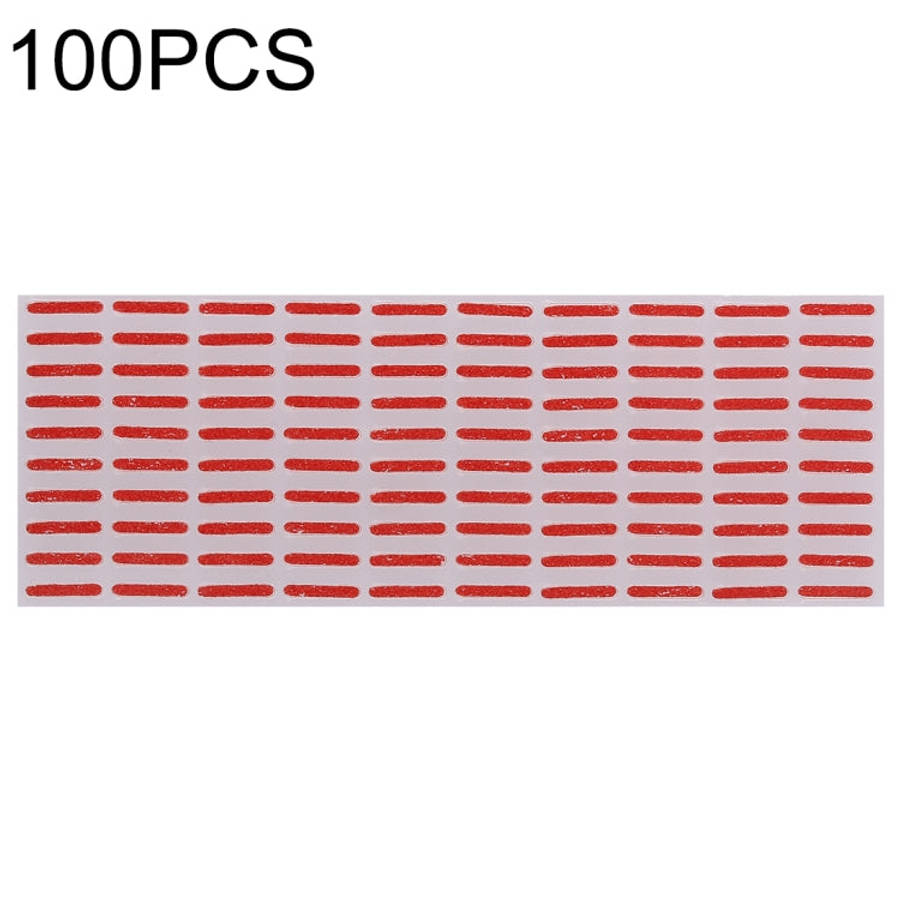 100 PCS Motherboard Water Damage Warranty Indicator Stickers for iPhone X, For iPhone X