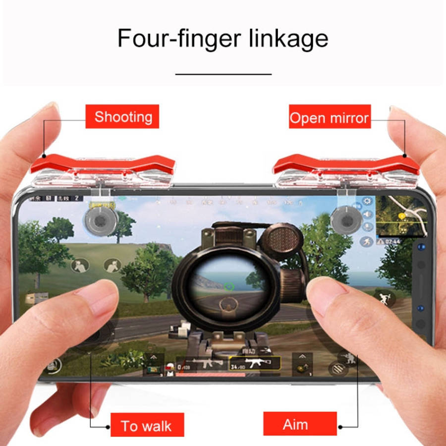 E9 Electroplating Design Press Eat Chicken Mobile Phone Trigger Shooting Controller Button Handle...