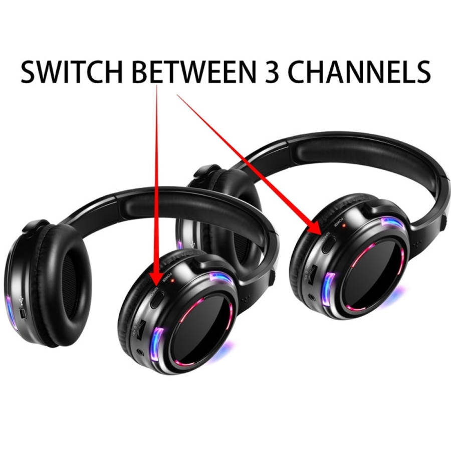 UHF-9 Headset LED Wireless Noise Cancelling Earphone, Earphone