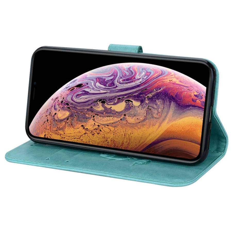 For iPhone XS Max Rose Embossed Horizontal Flip PU Leather Case with Holder & Card Slots & Wallet...