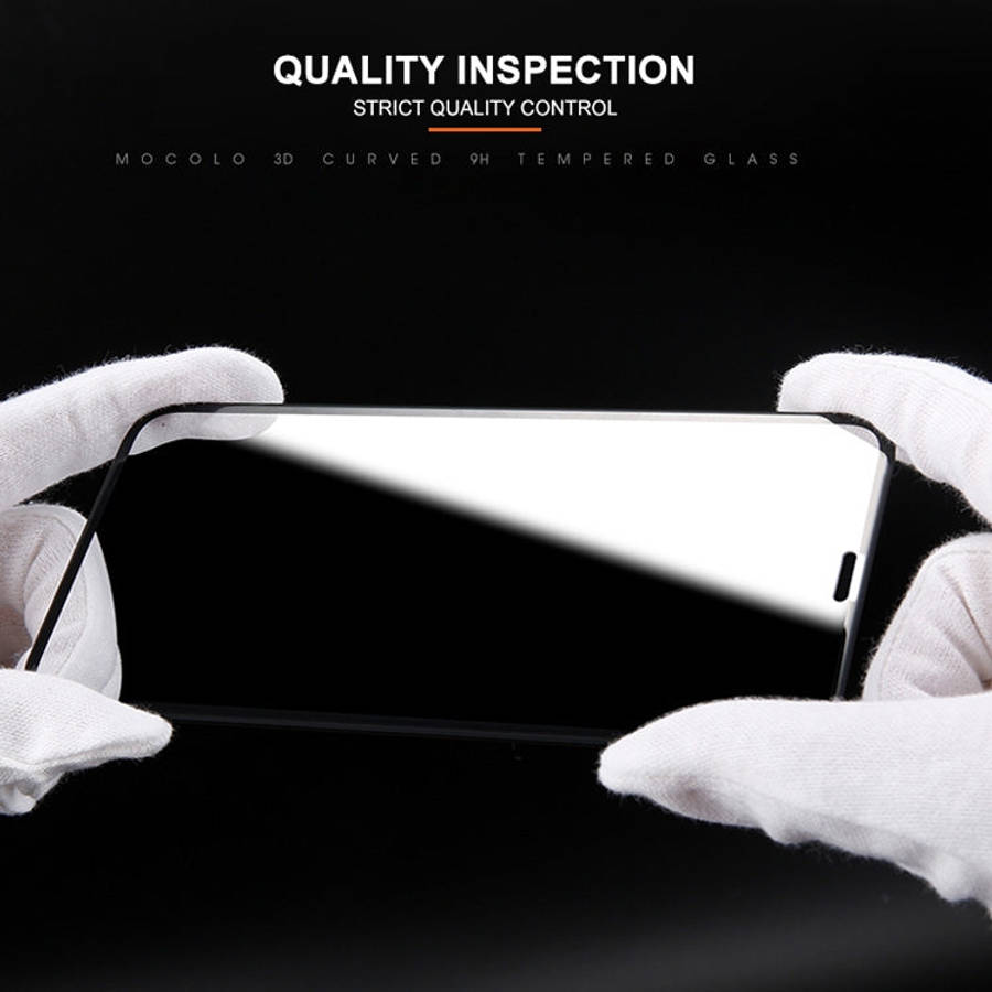 For iPhone 11 / XR mocolo 0.33mm 9H 3D Round Edge Tempered Glass Film, iPhone XR