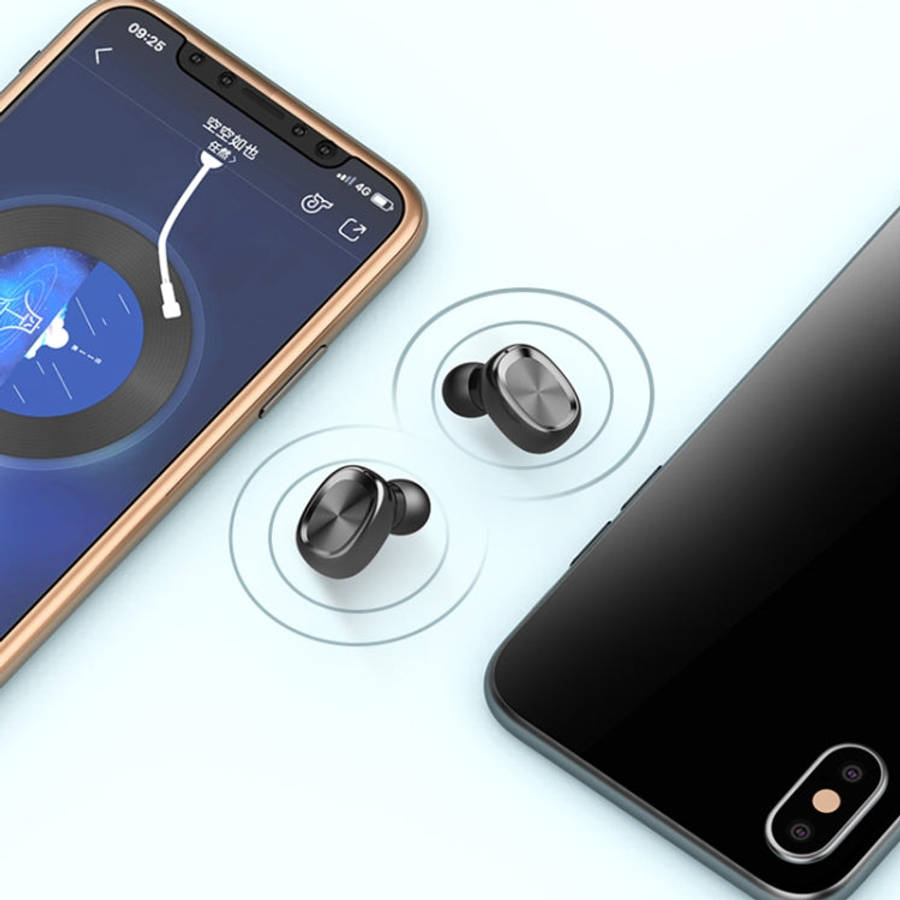 263 TWS CVC8.0 Noise Cancelling Bluetooth Earphone with Charging Box, Support Touch & Three-scree...