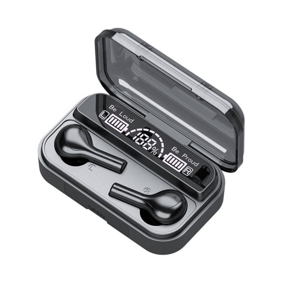 278 TWS External Noise Cancelling Touch Bluetooth Earphone with Charging Box, Support LED Power D...