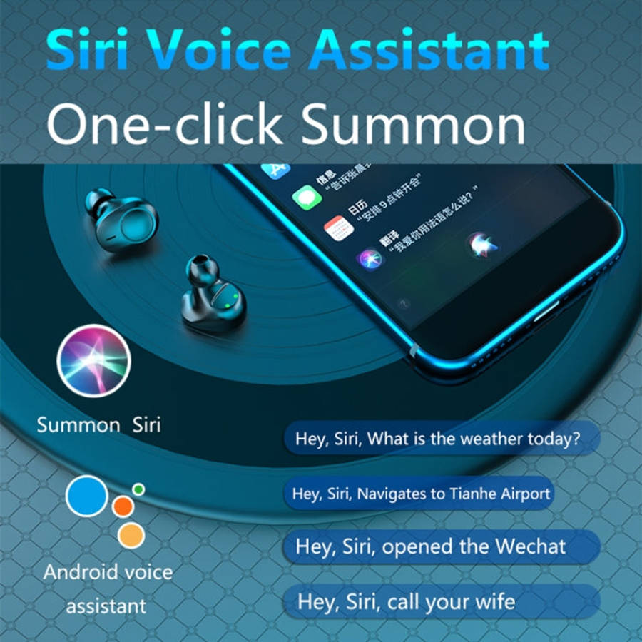 A13 TWS CVC8.0 and DSP Dual Noise Cancelling Touch Bluetooth Earphone with Charging Box, Support ...