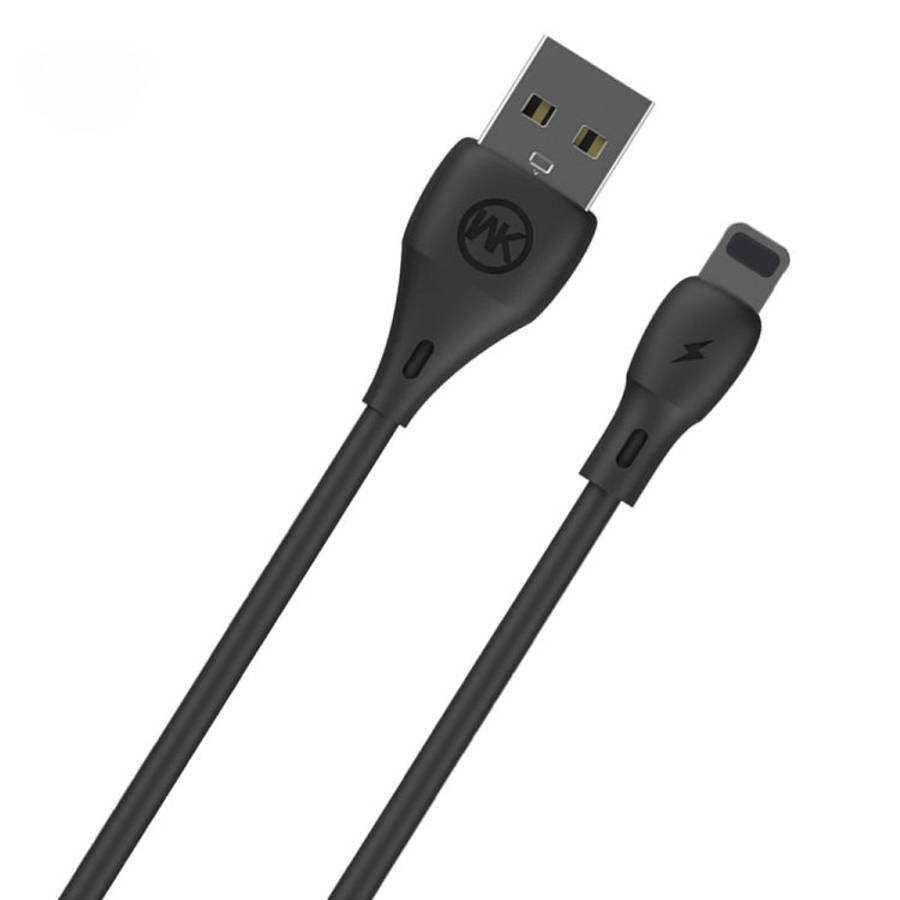 WK WDC-072 1m 2.1A Output Full Speed Series USB to 8 Pin Data Sync Charging Cable, 8 Pin