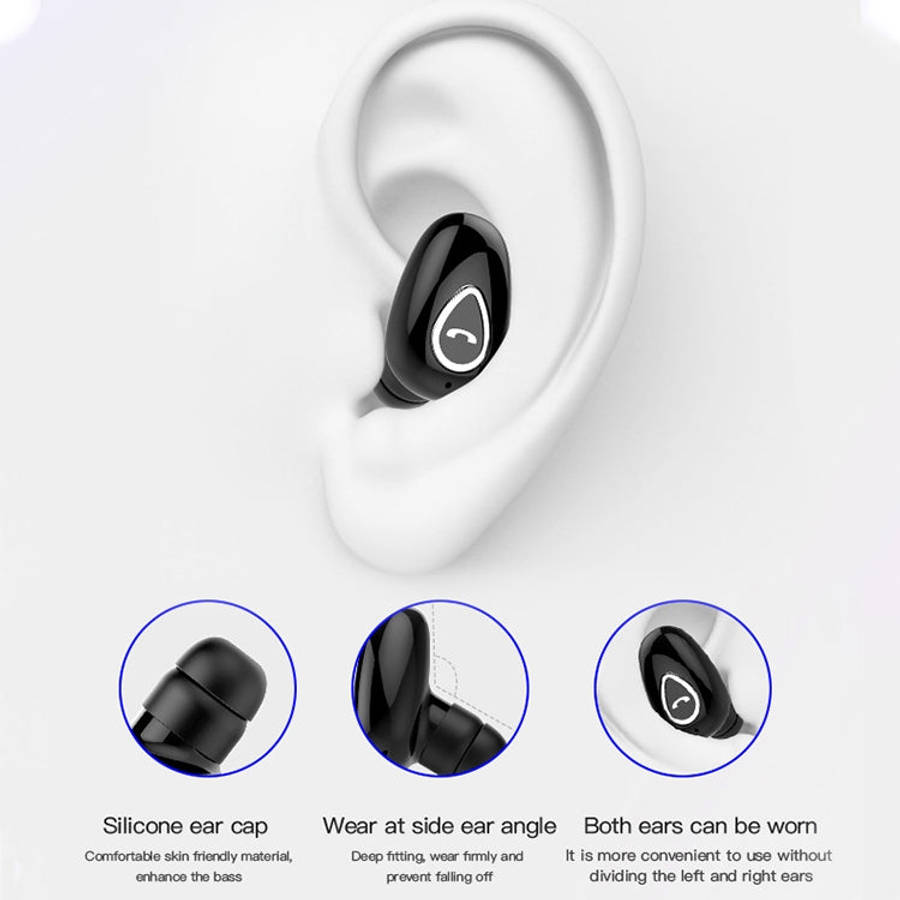 YX01 Sweatproof Bluetooth 4.1 Wireless Bluetooth Earphone with Charging Box, Support Memory Conne...