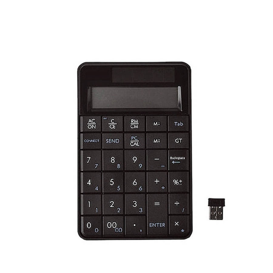 MC-56AG 2 in 1 2.4G USB Numeric Wireless Keyboard  & Calculator with LCD Display