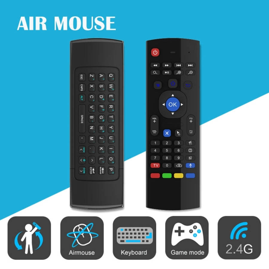 MX3-M Air Mouse Wireless 2.4G Remote Control Keyboard with Microphone for Android TV Box / Mini P...