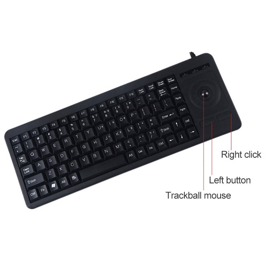 DS-8900 USB Interface Prevent Water Splashing Laser Engraving Character One-piece Wired Trackball...