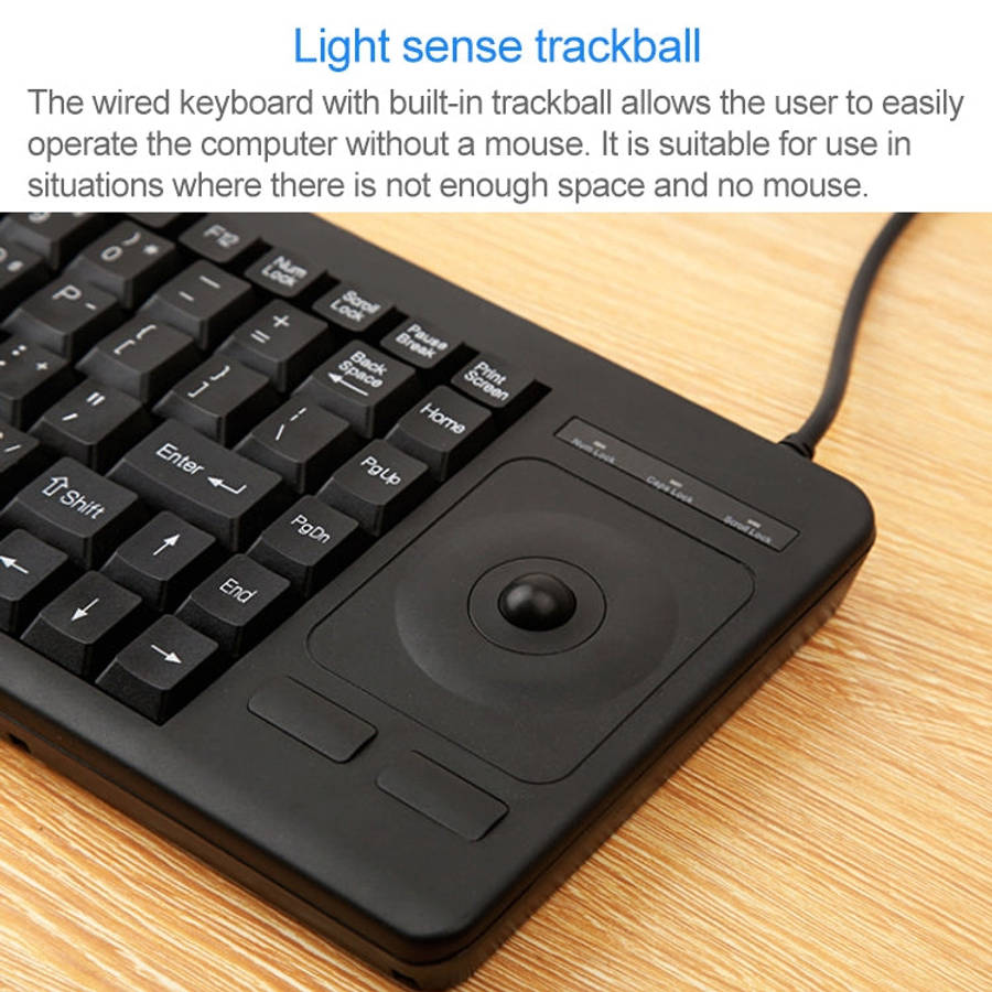 DS-8900 USB Interface Prevent Water Splashing Laser Engraving Character One-piece Wired Trackball...