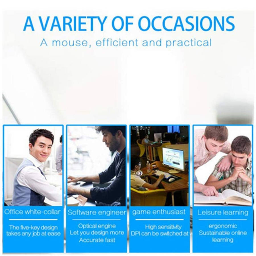 CM0093 Rechargeable Version 2.4GHz Three-button Wireless Optical Mouse Vertical Mouse for Left-ha...