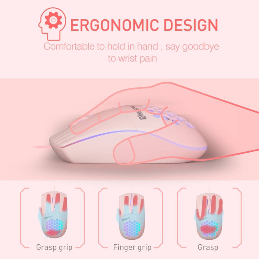 MKESPN SXS-838 USB Interface RGB Hollow Wired Mouse, USB