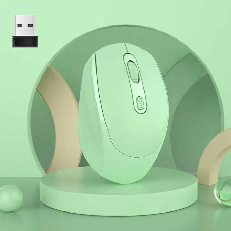 HXSJ M107 4-buttons 1600 DPI Dual Mode 2.4GHz + Bluetooth 5.1 Wireless Rechargeable Mouse, Batter...