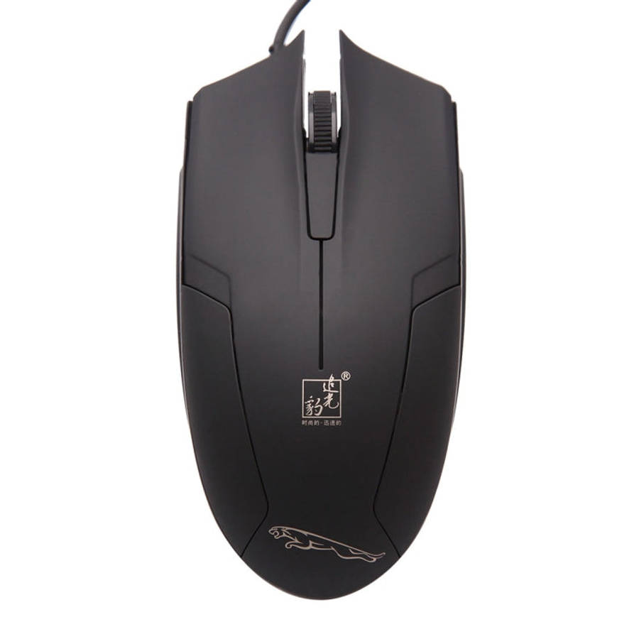 Chasing Leopard 119 USB Universal Wired Optical Gaming Mouse, Length: 1.45m, 119 Black, 119 Jet B...