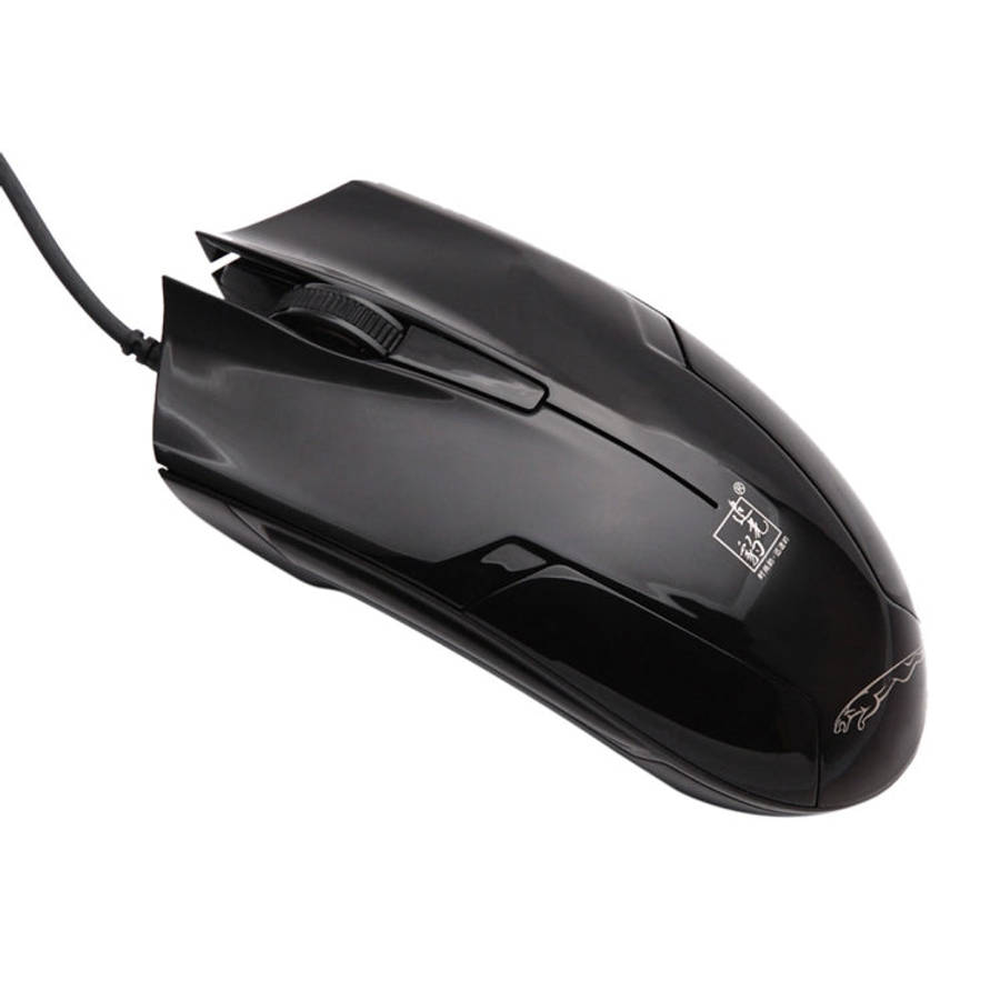 Chasing Leopard 119 USB Universal Wired Optical Gaming Mouse, Length: 1.45m, 119 Black, 119 Jet B...