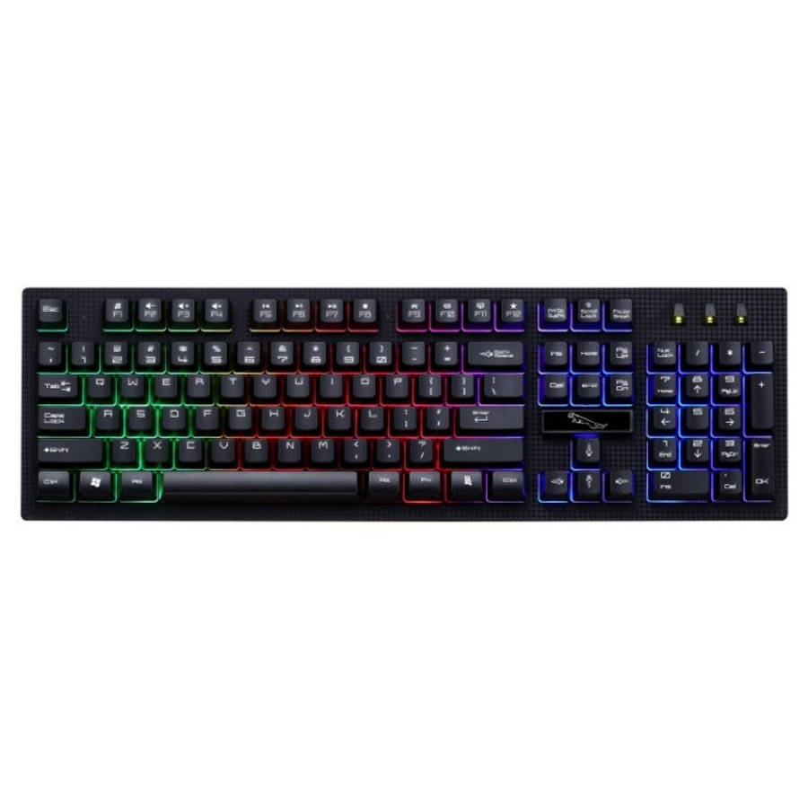 ZGB G20 104 Keys USB Wired Mechanical Feel Glowing Computer Keyboard Gaming Keyboard