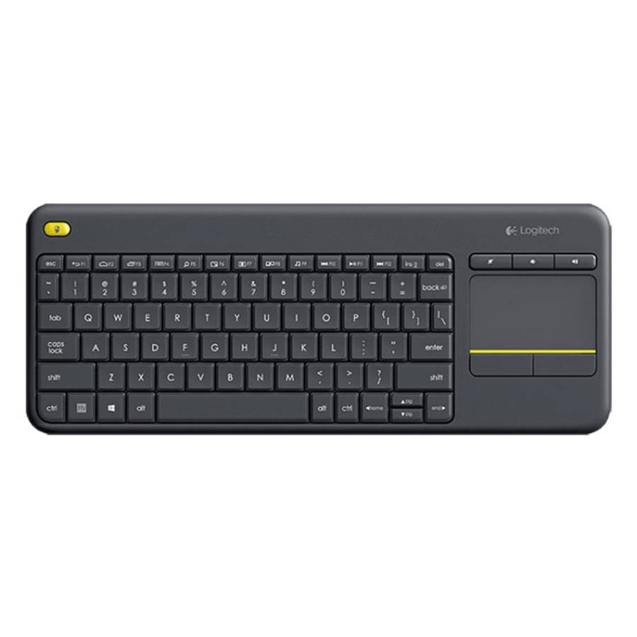 Logitech K400 Plus 2.4GHz Wireless Touch Control Keyboard, Wireless Range: 10m, Logitech K400 Plus