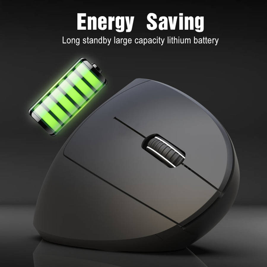 HXSJ T29 Bluetooth 3.0 Wireless Bluetooth 6-Keys 2400 DPI Adjustable Ergonomics Optical Vertical ...
