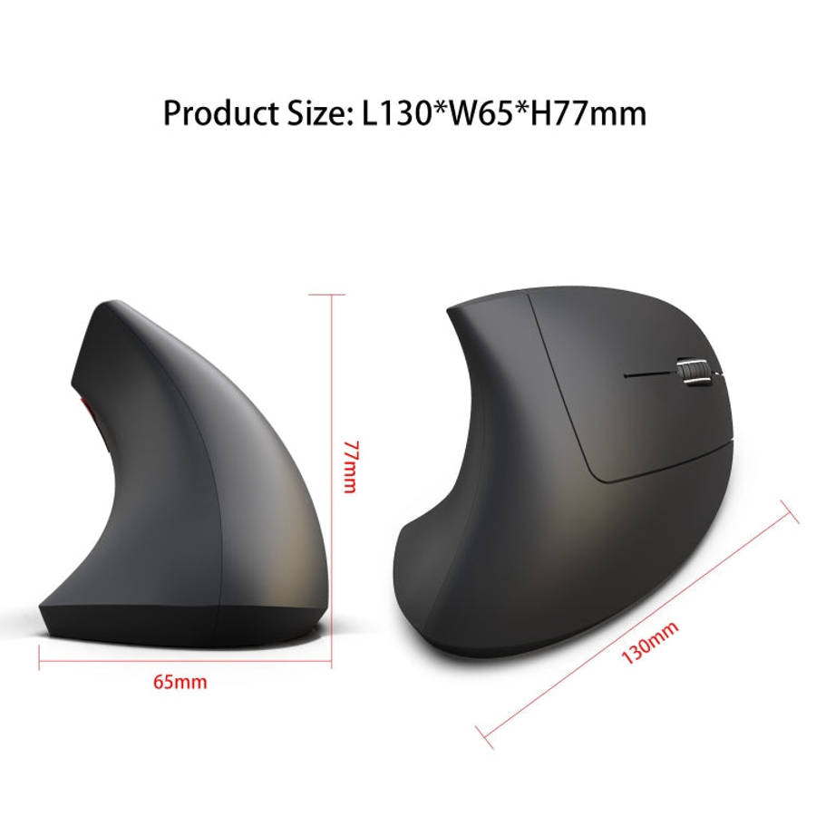 HXSJ T29 Bluetooth 3.0 Wireless Bluetooth 6-Keys 2400 DPI Adjustable Ergonomics Optical Vertical ...