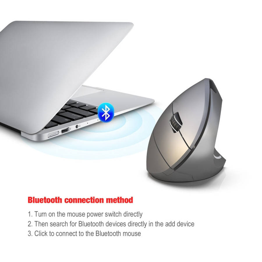 HXSJ T29 Bluetooth 3.0 Wireless Bluetooth 6-Keys 2400 DPI Adjustable Ergonomics Optical Vertical ...