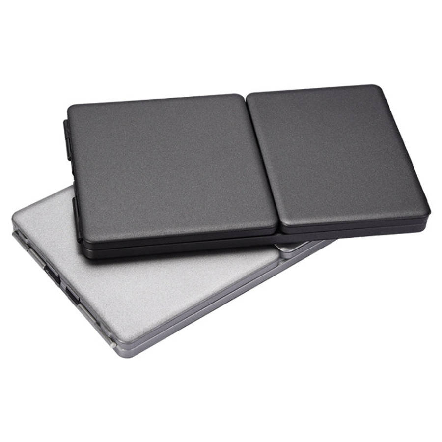 GK408 Three-fold Rechargeable Wireless Bluetooth Keyboard with Touchpad, Support Android / IOS / ...