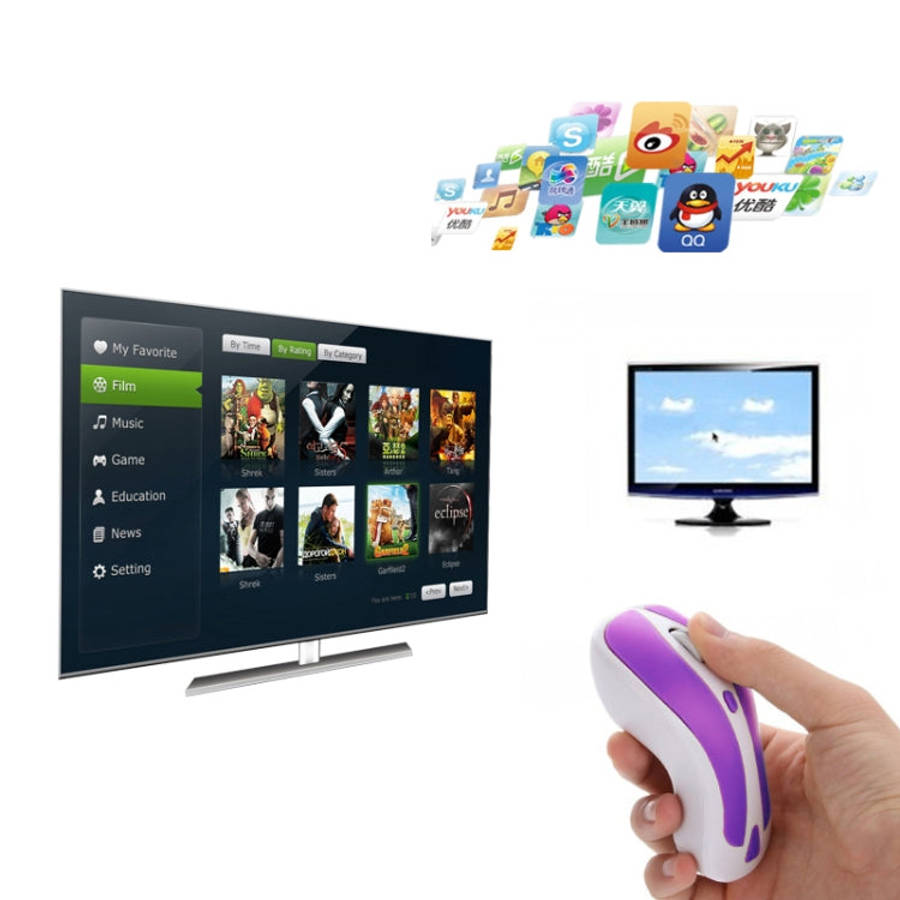 PR-01 6D Gyroscope Fly Air Mouse 2.4G USB Receiver 1600 DPI Wireless Optical Mouse for Computer P...