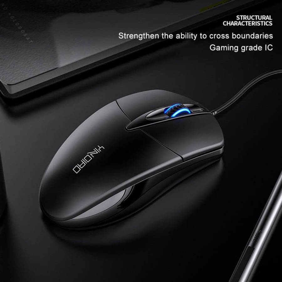 YINDIAO G2 1000DPI 3-keys RGB Light Wired Business Mouse