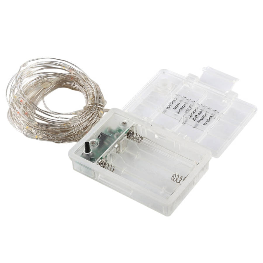 50 LEDs 3 x AA Batteries Box Fairy Lamp Decorative Light with Remote Control, DC 5V, Colorful Lig...