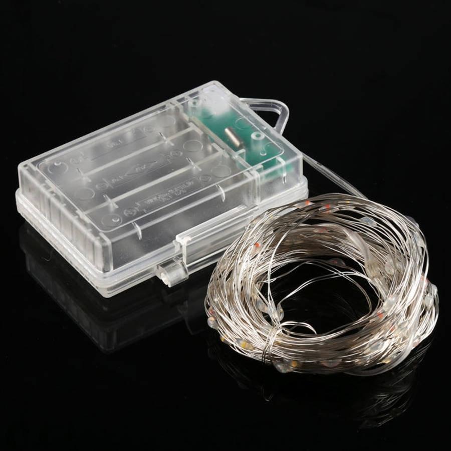 50 LEDs 3 x AA Batteries Box Fairy Lamp Decorative Light with Remote Control, DC 5V, Colorful Lig...