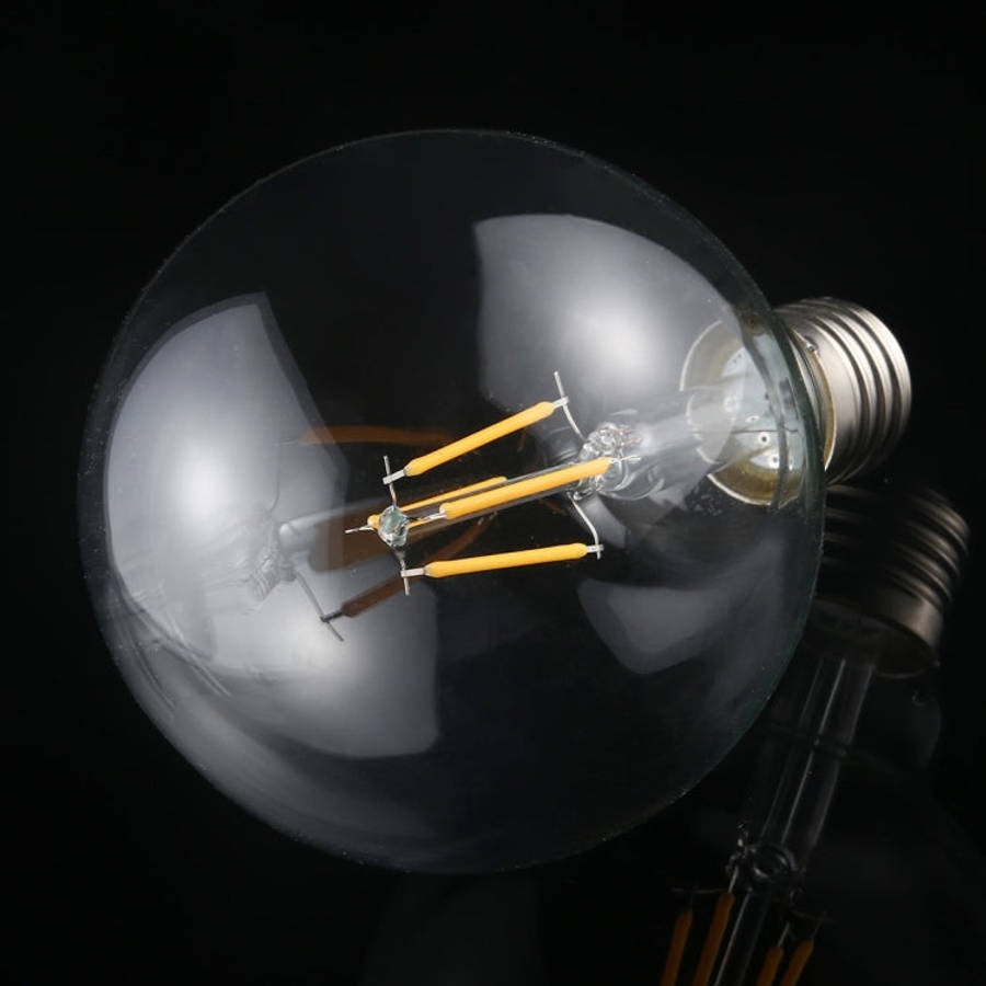 G95 E27 4W 4 LEDs 450 LM 3000K Retro Dimming LED Filament Light Bulb Energy Saving Light, AC 220V...