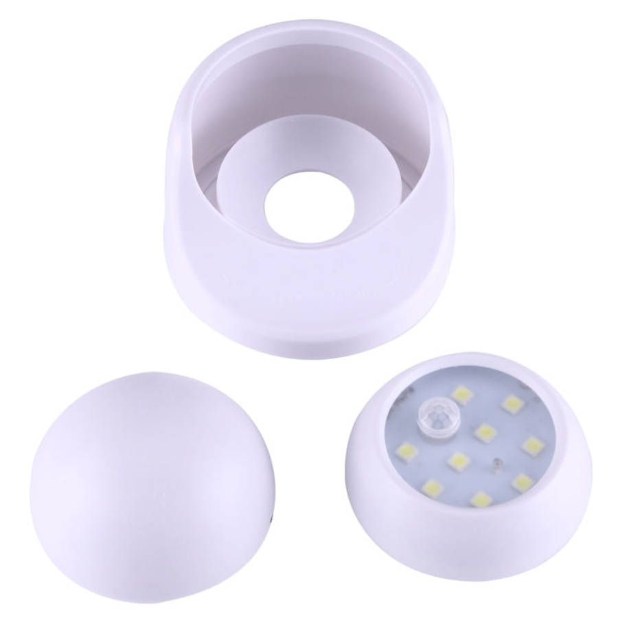 9 LEDs 240 LM 6000K 360 Degrees Rotation Wireless Motion Sensor Wardrobe Light / Night Light / Wa...