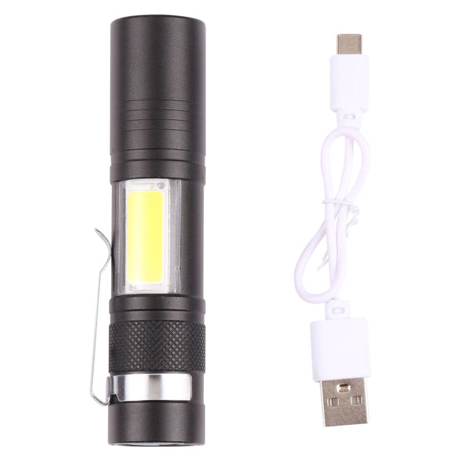 Pocket Flashlight Strong Light 3 Modes USB Rechargeable, 9