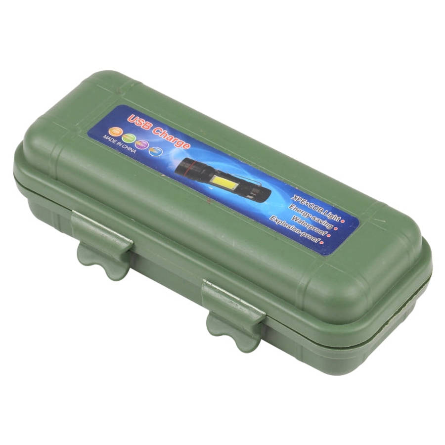 Pocket Flashlight Strong Light 3 Modes USB Rechargeable, 9