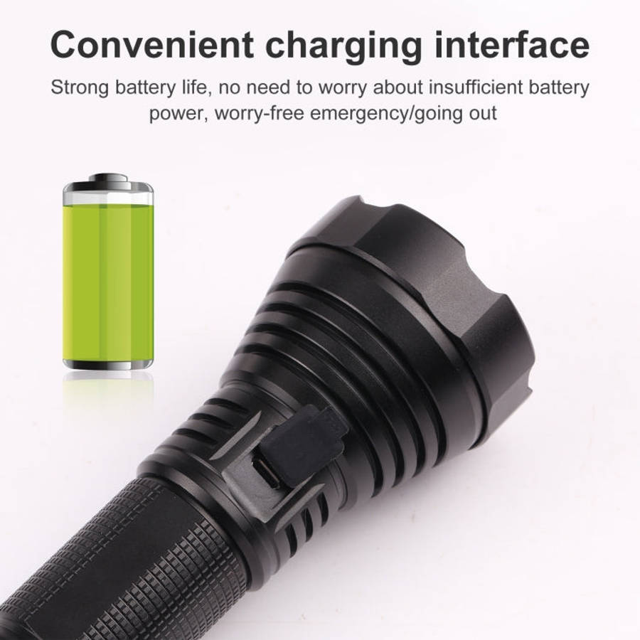 Aluminum Alloy Flashlight USB Rechargeable, 1