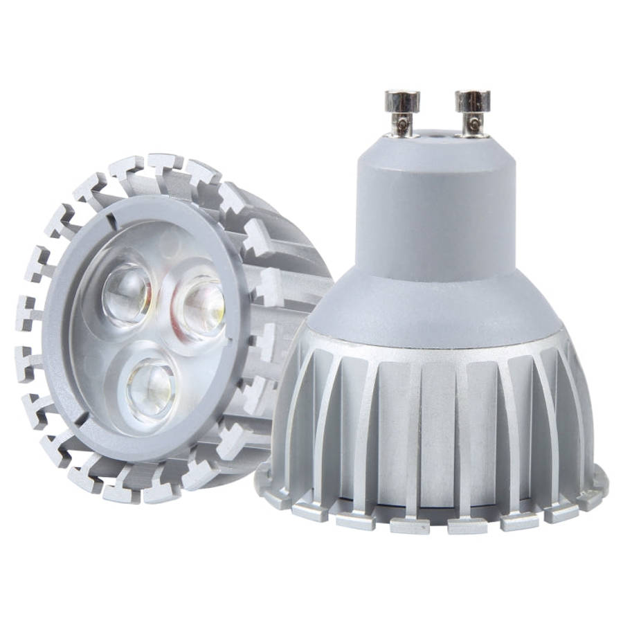 GU10 6W White Light Bright LED Spotlight, 85-265V, 6W White Light