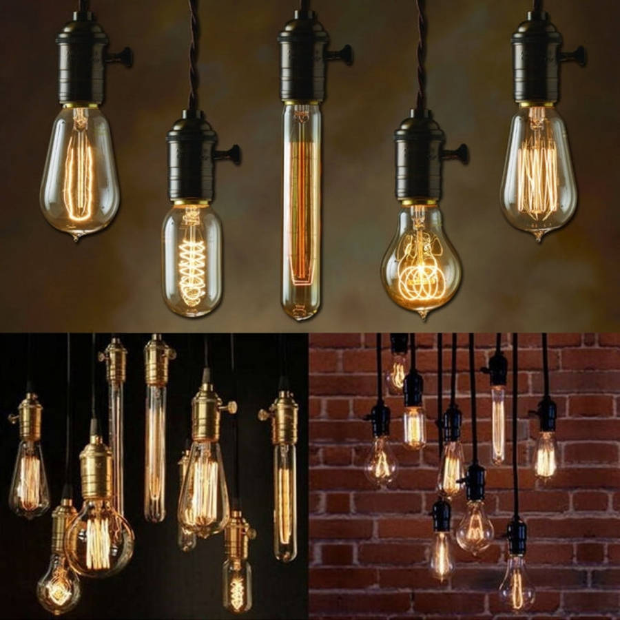 C35 E14 4W 4 LEDs 300 LM 3000K Dimmable Retro LED Filament Light Bulb Energy Saving Light, AC 220...