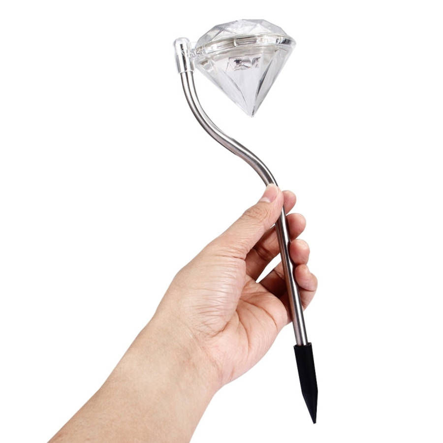 Outdoor Garden Landscape Path Decorative Diamond Lights, Random Color Delivery