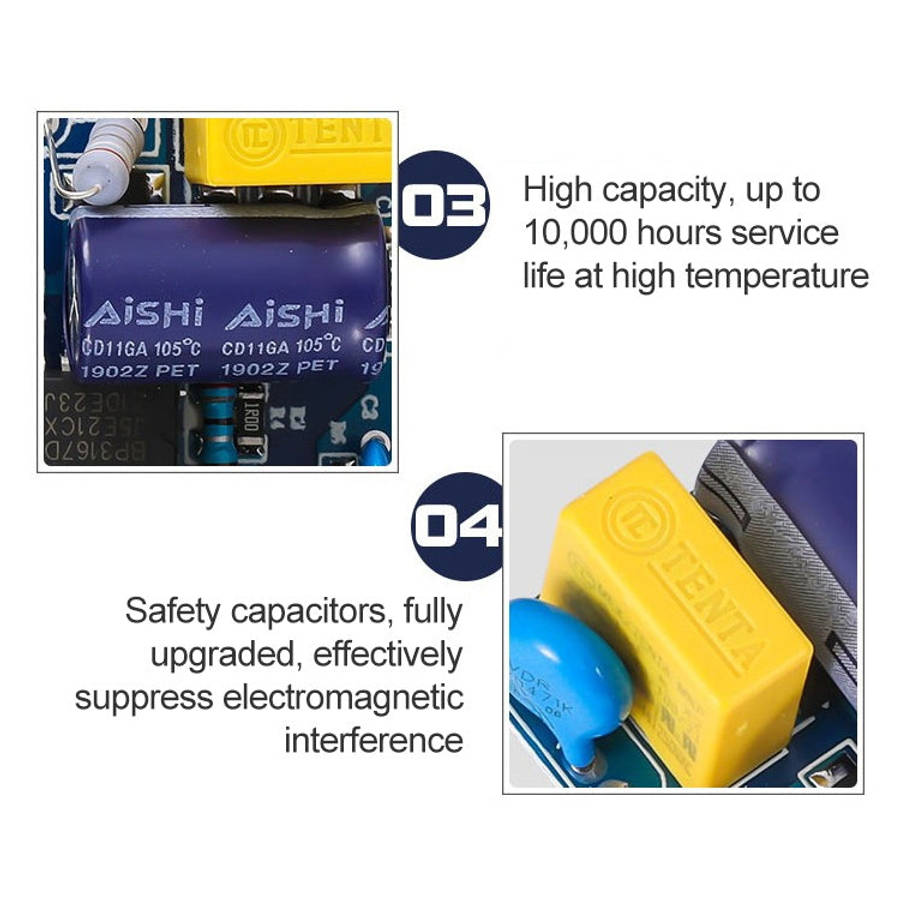 30W LED Driver Adapter Isolated Power Supply AC 85-265V to DC 24-42V, 30W