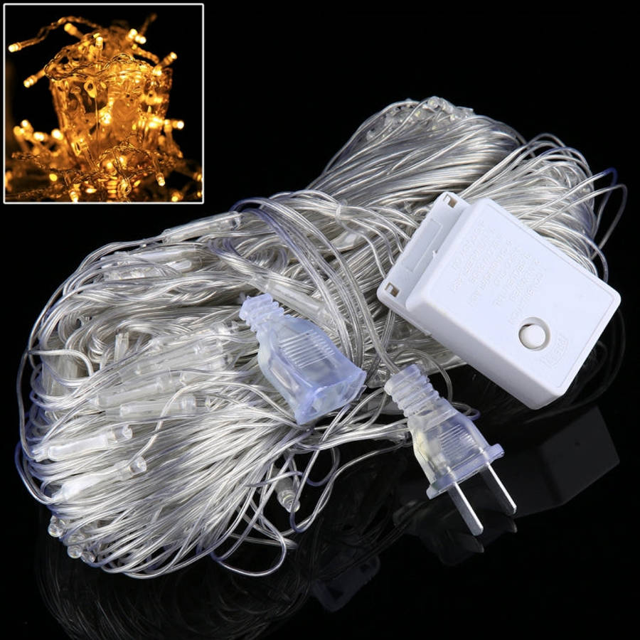 200 LEDs Reticular String Light with End Joint & Multi-function Controller, US Plug,  AC 110V, Co...