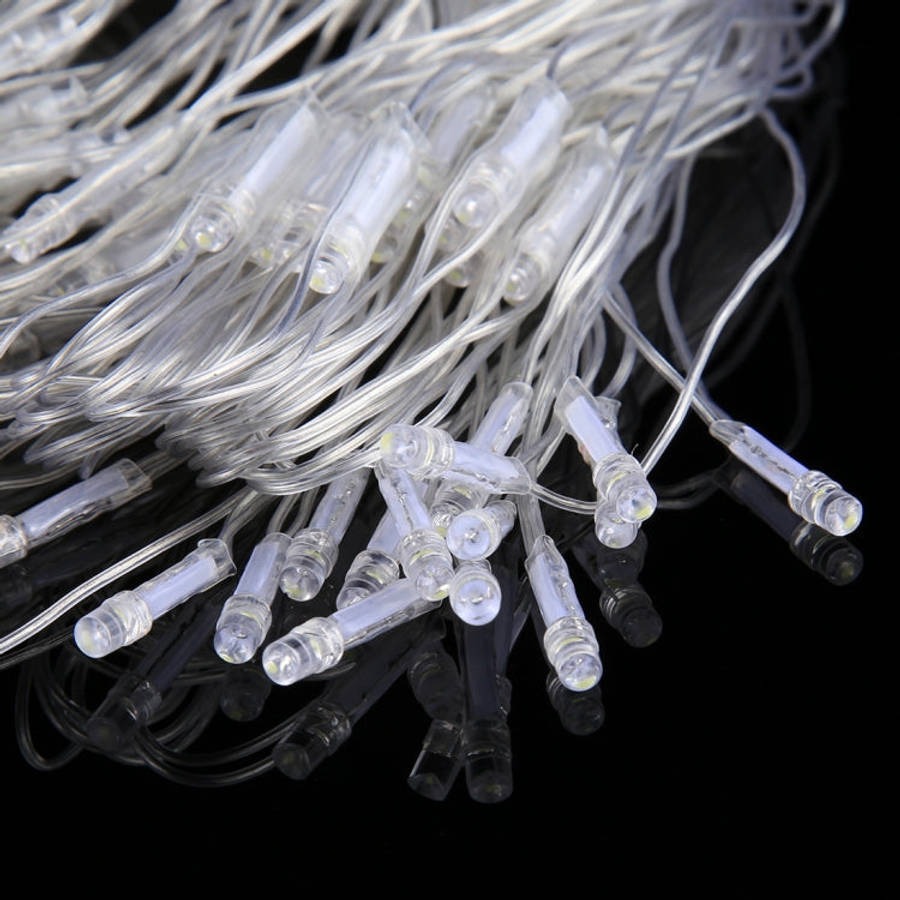 200 LEDs Reticular String Light with End Joint & Multi-function Controller, Blue Light EU Plug, C...